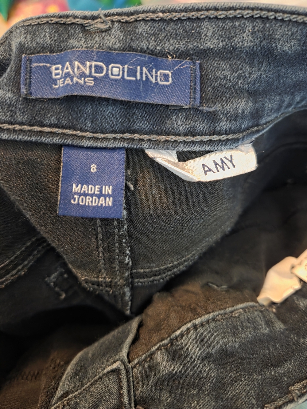 Bandolino Amy Straight Leg Jeans - Picture 12 of 13